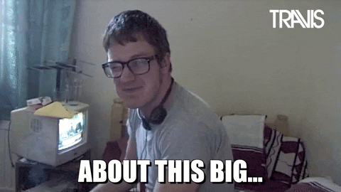 animated picture of a man indicating the size of something with his fingers